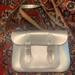 Silver Cambridge Satchel Co Satchel
